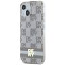 DKNY DKHMP15SHCPTSE iPhone 15 / 14 / 136.1" beżowy/beige hardcase IML Checkered Mono Pattern & Printed Stripes MagSafe na NearMe.pl