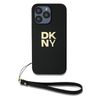 DKNY DKHCP14XPBSWSK iPhone 14 Pro Max6.7" czarny/black hardcase Wrist Strap Stock Logo na NearMe.pl
