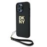 DKNY DKHCP14LPBSWSK iPhone 14 Pro 6.1"czarny/black hardcase Wrist Strap Stock Logo na NearMe.pl
