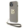 DKNY DKHCP15MPBSWSE iPhone 15 Plus 6.7"beżowy/beige hardcase Wrist Strap Stock Logo na NearMe.pl