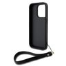 DKNY DKHCP15LPBSWSK iPhone 15 Pro 6.1"czarny/black hardcase Wrist Strap Stock Logo na NearMe.pl