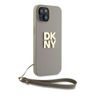 DKNY DKHCP15SPBSWSE iPhone 15 / 14 / 136.1" beżowy/beige hardcase Wrist Strap Stock Logo na NearMe.pl