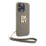 DKNY DKHCP15LPBSWSE iPhone 15 Pro 6.1"beżowy/beige hardcase Wrist Strap Stock Logo na NearMe.pl