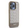 DKNY DKHMP15XPSOSPW iPhone 15 Pro Max6.7" brązowy/brown hardcase Leather Printed Pattern Metal Logo MagSafe na NearMe.pl