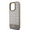 DKNY DKHMP15XPSOSPW iPhone 15 Pro Max6.7" brązowy/brown hardcase Leather Printed Pattern Metal Logo MagSafe na NearMe.pl