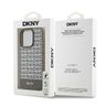 DKNY DKHMP15XPSOSPW iPhone 15 Pro Max6.7" brązowy/brown hardcase Leather Printed Pattern Metal Logo MagSafe na NearMe.pl