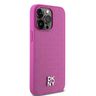 DKNY DKHMP15XPSHRPSP iPhone 15 Pro Max6.7" różowy/pink hardcase Leather Monogram Pattern Metal Logo MagSafe na NearMe.pl