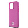 DKNY DKHMP15XPSHRPSP iPhone 15 Pro Max6.7" różowy/pink hardcase Leather Monogram Pattern Metal Logo MagSafe na NearMe.pl