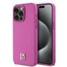 DKNY DKHMP15XPSHRPSP iPhone 15 Pro Max6.7" różowy/pink hardcase Leather Monogram Pattern Metal Logo MagSafe na NearMe.pl