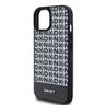 DKNY DKHMP15SPSOSPK iPhone 15 / 14 / 136.1" czarny/black hardcase Leather Printed Pattern Metal Logo MagSafe na NearMe.pl