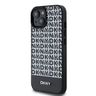 DKNY DKHMP15SPSOSPK iPhone 15 / 14 / 136.1" czarny/black hardcase Leather Printed Pattern Metal Logo MagSafe na NearMe.pl
