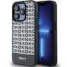 DKNY DKHMP15LPSOSPK iPhone 15 Pro6.1" czarny/black hardcase Leather Printed Pattern Metal Logo MagSafe na NearMe.pl