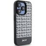 DKNY DKHMP15XPSOSPK iPhone 15 Pro Max6.7" czarny/black hardcase Leather Printed Pattern Metal Logo MagSafe na NearMe.pl