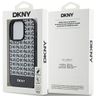 DKNY DKHMP15XPSOSPK iPhone 15 Pro Max6.7" czarny/black hardcase Leather Printed Pattern Metal Logo MagSafe na NearMe.pl