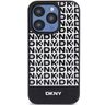 DKNY DKHMP15XPSOSPK iPhone 15 Pro Max6.7" czarny/black hardcase Leather Printed Pattern Metal Logo MagSafe na NearMe.pl