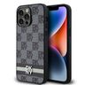 DKNY DKHCP14XPCPTSSK iPhone 14 Pro Max6.7" czarny/black hardcase Leather Checkered Mono Pattern & Printed Stripes na NearMe.pl