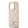 DKNY DKHCP15XPCPTSSP iPhone 15 Pro Max6.7" różowy/pink hardcase Leather Checkered Mono Pattern & Printed Stripes na NearMe.pl