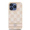 DKNY DKHCP15XPCPTSSP iPhone 15 Pro Max6.7" różowy/pink hardcase Leather Checkered Mono Pattern & Printed Stripes na NearMe.pl