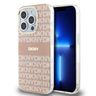 DKNY DKHMP15LHRHSEP iPhone 15 Pro6.1" różowy/pink hardcase IML Mono & Stripe MagSafe na NearMe.pl