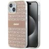 DKNY DKHMP15MHRHSEP iPhone 15 Plus /14 Plus 6.7" różowy/pink hardcase IML Mono & Stripe MagSafe na NearMe.pl