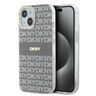 DKNY DKHMP15SHRHSEE iPhone 15 / 14 / 136.1" beżowy/beige hardcase IML Mono & Stripe MagSafe na NearMe.pl