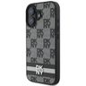 DKNY DKHCP16SPCPTSSK iPhone 16 6.1"6.1" czarny/black hardcase Checkered Pattern & Printed Stripes na NearMe.pl