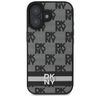 DKNY DKHCP16SPCPTSSK iPhone 16 6.1"6.1" czarny/black hardcase Checkered Pattern & Printed Stripes na NearMe.pl