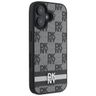 DKNY DKHCP16SPCPTSSK iPhone 16 6.1"6.1" czarny/black hardcase Checkered Pattern & Printed Stripes na NearMe.pl