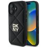 DKNY DKHCP16SPQDSLK iPhone 16 6.1"czarny/black Quilted Stack Logo na NearMe.pl
