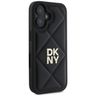 DKNY DKHCP16SPQDSLK iPhone 16 6.1"czarny/black Quilted Stack Logo na NearMe.pl