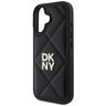 DKNY DKHCP16SPQDSLK iPhone 16 6.1"czarny/black Quilted Stack Logo na NearMe.pl