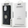 DKNY DKHCP16LPQDSLK iPhone 16 Pro 6.3"czarny/black Quilted Stack Logo na NearMe.pl