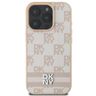DKNY DKHCP16LPCPTSSP iPhone 16 Pro 6.3"różowy/pink hardcase Checkered Pattern & Printed Stripes na NearMe.pl