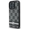 DKNY DKHCP16LPCPTSSK iPhone 16 Pro 6.3" czarny/black hardcase Checkered Pattern & Printed Stripes na NearMe.pl
