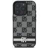 DKNY DKHCP16LPCPTSSK iPhone 16 Pro 6.3" czarny/black hardcase Checkered Pattern & Printed Stripes na NearMe.pl