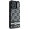 DKNY DKHCP16LPCPTSSK iPhone 16 Pro 6.3" czarny/black hardcase Checkered Pattern & Printed Stripes na NearMe.pl