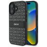 DKNY DKHCP16SPRTHSLK iPhone 16 6.1" czarny/black hardcase Texture Pattern Tonal Stripe na NearMe.pl