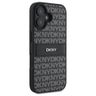 DKNY DKHCP16SPRTHSLK iPhone 16 6.1" czarny/black hardcase Texture Pattern Tonal Stripe na NearMe.pl