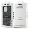 DKNY DKHCP16XPRTHSLK iPhone 16 Pro Max 6.9" czarny/black hardcase Texture Pattern Tonal Stripe na NearMe.pl