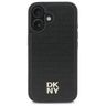 DKNY DKHMP16SPSHRPSK iPhone 16 6.1"      hardcase czarny/black Repeat Pattern Stack Logo MagSafe na NearMe.pl