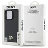 DKNY DKHMP16XPSHRPSK iPhone 16 Pro Max   6.9" hardcase czarny/black Repeat Pattern Stack Logo MagSafe na NearMe.pl