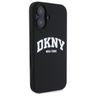 DKNY DKHMP16SSNYACH iPhone 16 6.1"       czarny/black hardcase Silicone White Printed Logo MagSafe na NearMe.pl