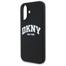 DKNY DKHMP16SSNYACH iPhone 16 6.1"       czarny/black hardcase Silicone White Printed Logo MagSafe na NearMe.pl