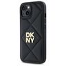 DKNY DKHCP15SPQDSLK iPhone 15 6.1"       czarny/black Quilted Stack Logo na NearMe.pl