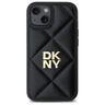 DKNY DKHCP15SPQDSLK iPhone 15 6.1"       czarny/black Quilted Stack Logo na NearMe.pl