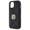 DKNY DKHCP14SPQDSLK iPhone 14 6.1"       czarny/black Quilted Stack Logo na NearMe.pl