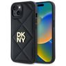 DKNY DKHCP14SPQDSLK iPhone 14 6.1"       czarny/black Quilted Stack Logo na NearMe.pl