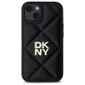 DKNY DKHCP14SPQDSLK iPhone 14 6.1"       czarny/black Quilted Stack Logo na NearMe.pl