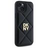 DKNY DKHCP15MPQDSLK iPhone 15 Plus 6.7"  czarny/black Quilted Stack Logo na NearMe.pl