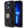DKNY DKHCP15LPQDSLK iPhone 15 Pro 6.1"   czarny/black Quilted Stack Logo na NearMe.pl